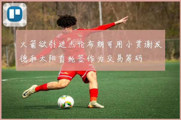 火箭欲引进杰伦布朗可用小贾谢泼德和太阳首轮签作为交易筹码